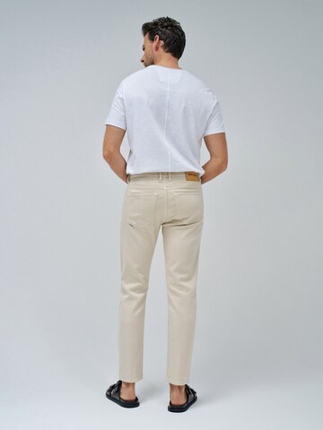 Salsa Jeans Slim fit Chino trousers 'Slim' in Beige