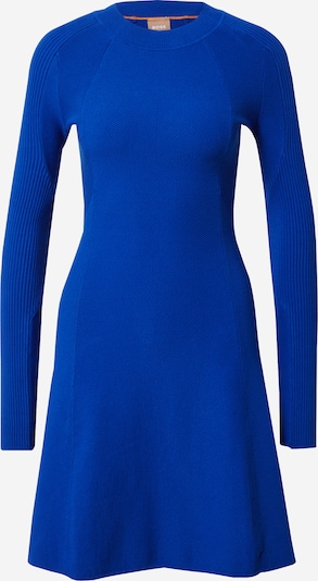 BOSS Orange Knit dress 'Firoko' in Royal blue, Item view