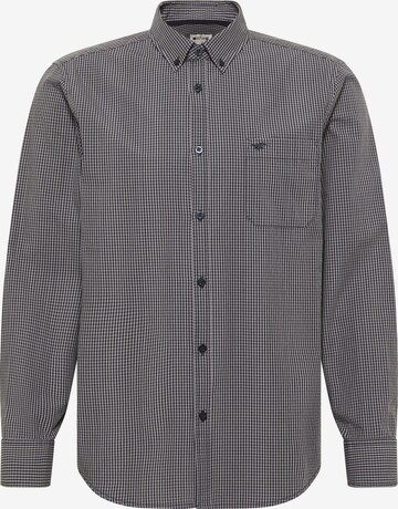 MUSTANG Regular fit Button Up Shirt in Grey: front