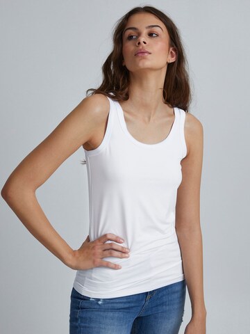 b.young Top 'Lane' in White: front