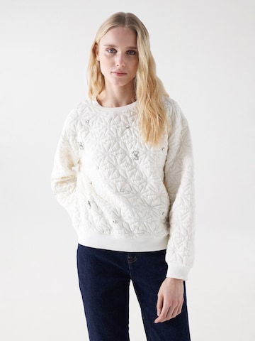Salsa Jeans Sweater in White: front