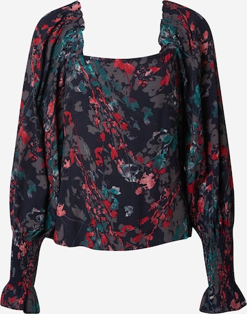 VERO MODA Blouse 'Jackie' in Blue: front