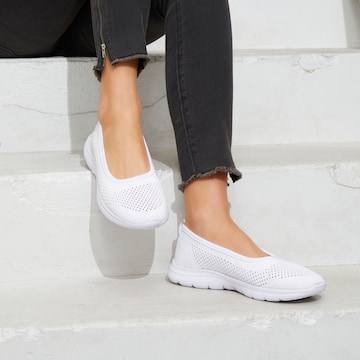 Ballerines LASCANA en blanc