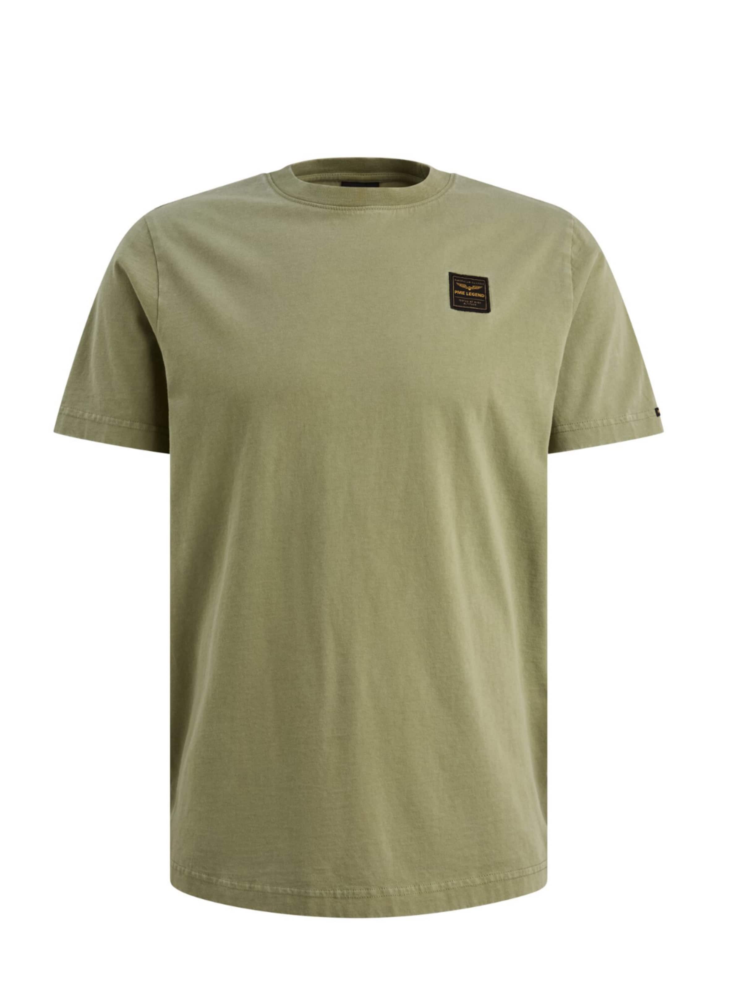T-Shirt 'PME Legend - Heren t-shirt' Pme-Legend en vert : devant