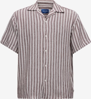 JACK & JONES Hemd 'JORCOBA' in Braun: Vorderseite