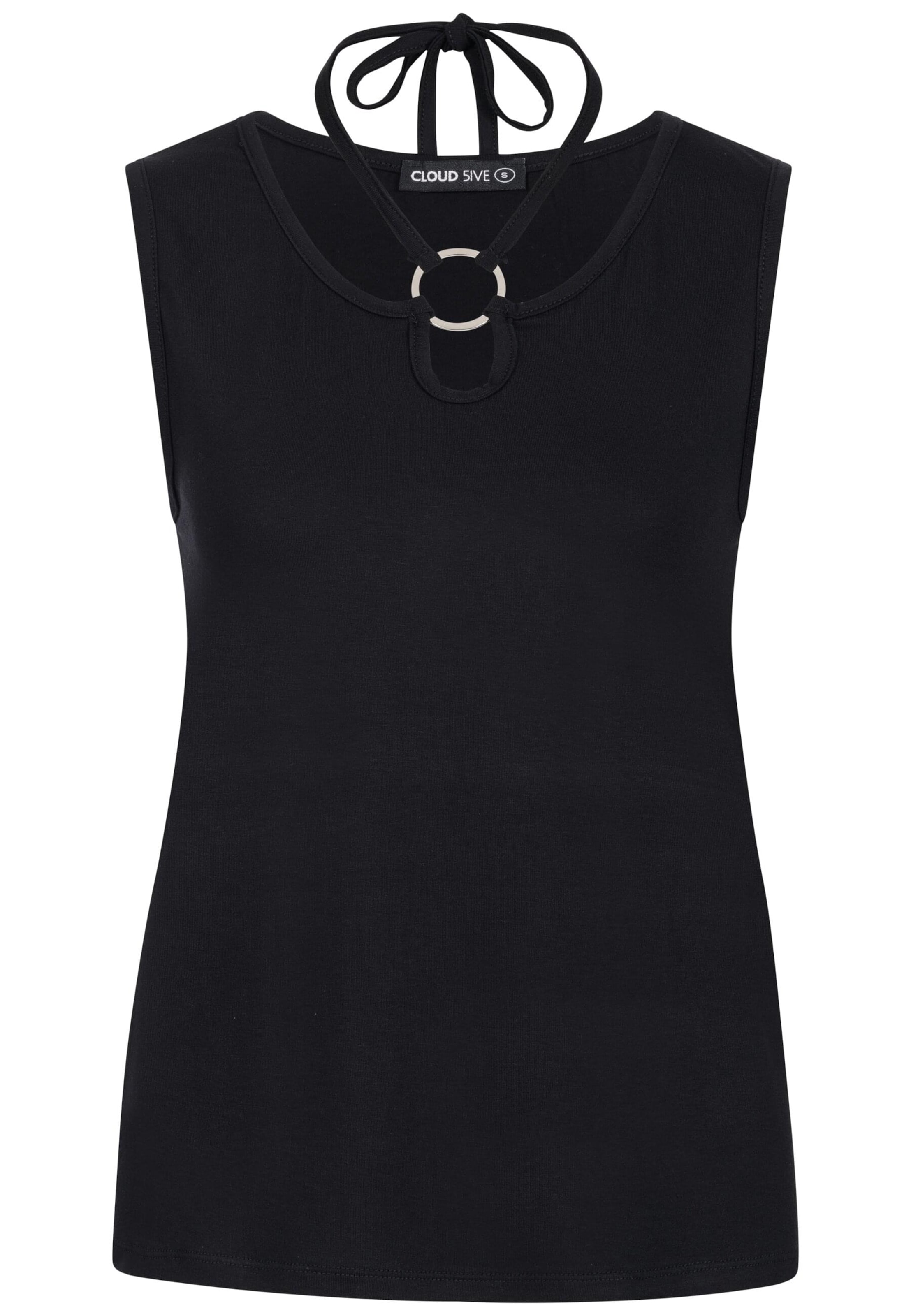 Top di Cloud5ive in nero: frontale