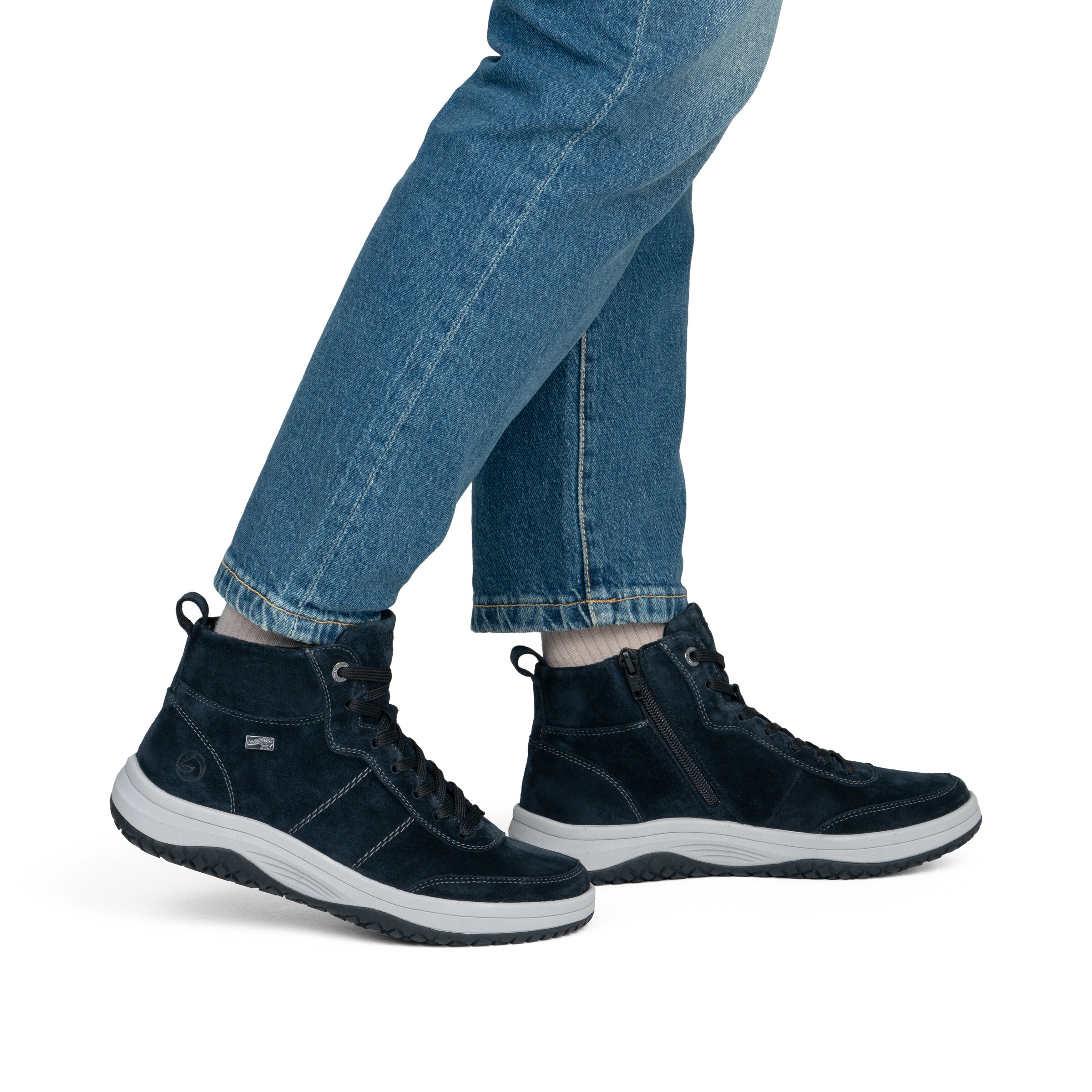 Baskets hautes REMONTE en bleu