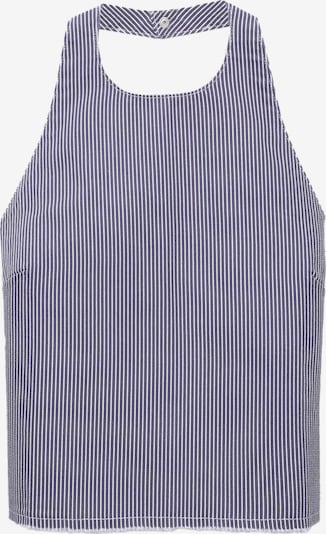 Pull&Bear Toppi koossa XS värissä safiiri / valkoinen, Tuotenäkymä