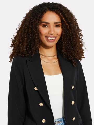 Blazer di Threadbare in nero