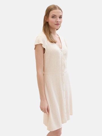 TOM TAILOR DENIM Dress in Beige