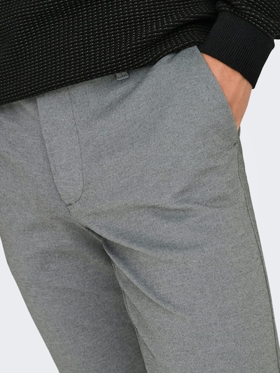 Only & Sons Broek 'Mark' in 29 in de kleur Grijs, Productweergave