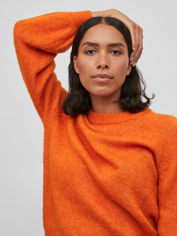 VILA Sweater 'JAMINA' in Orange