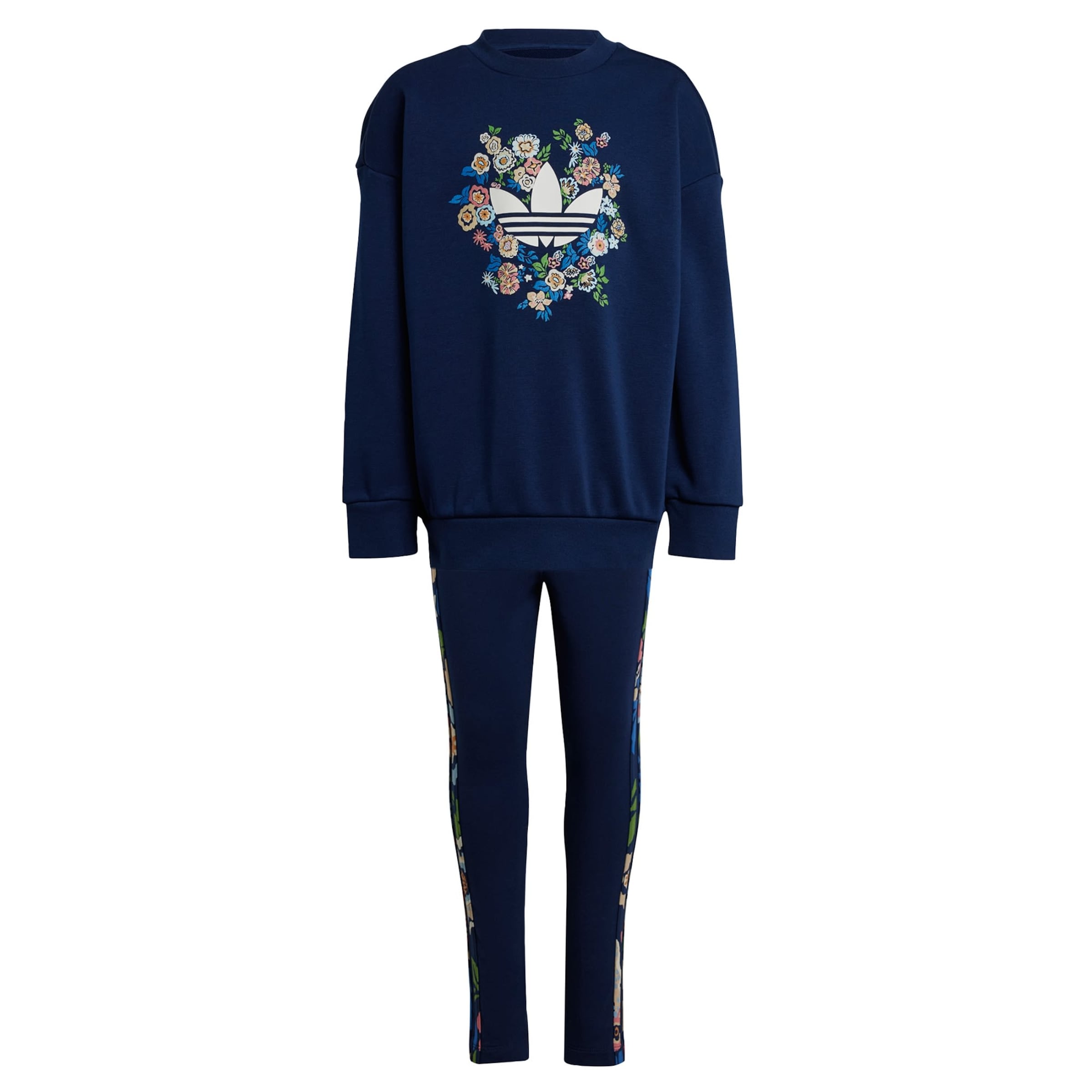 ADIDAS ORIGINALS Sweat suit 'Adidas Originals x Liberty London' in Blue: front