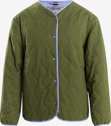 DreiMaster Vintage Between-Season Jacket 'Imane' in Green: front