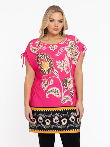 Yoek Tunic in Pink: front