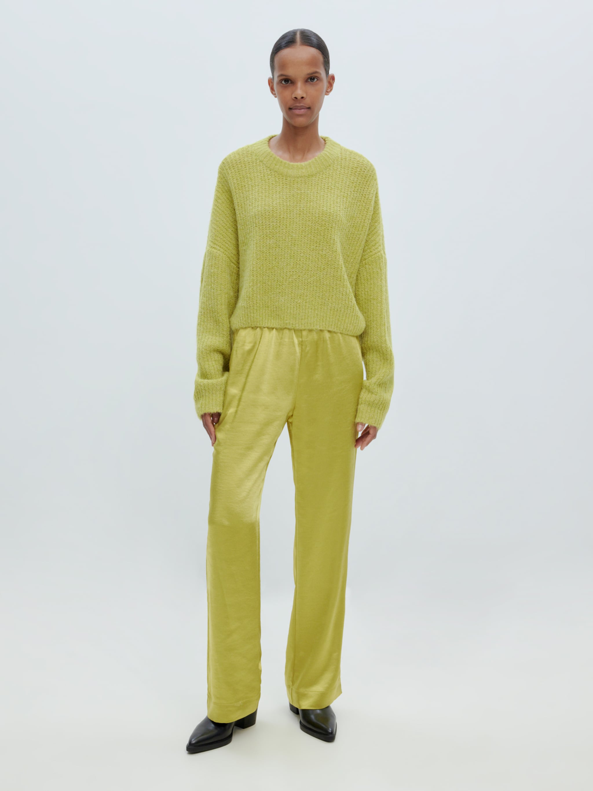 EDITED Producten Broek 'Sinead' Limoen