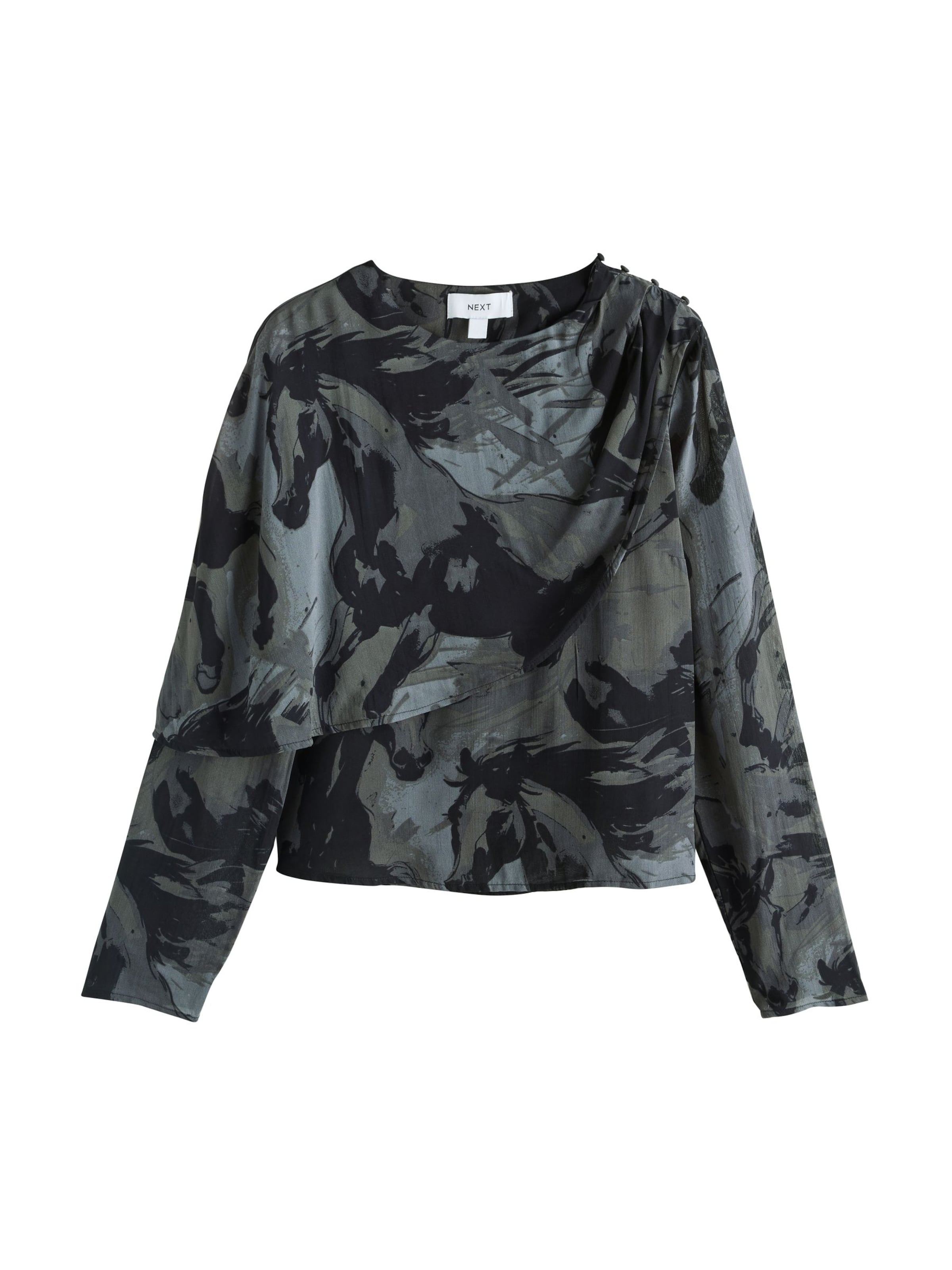 Next Blouse in Blue: front