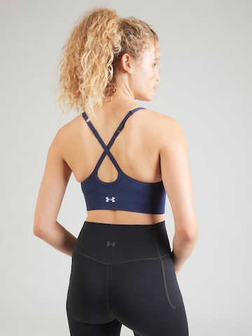 Bustino Reggiseno sportivo 'Vanish' di UNDER ARMOUR in blu