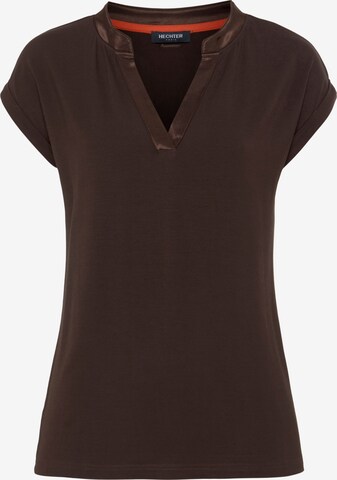 HECHTER PARIS Shirt in Brown: front