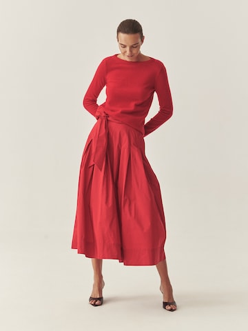 TATUUM Svetr 'LEMON' – červená