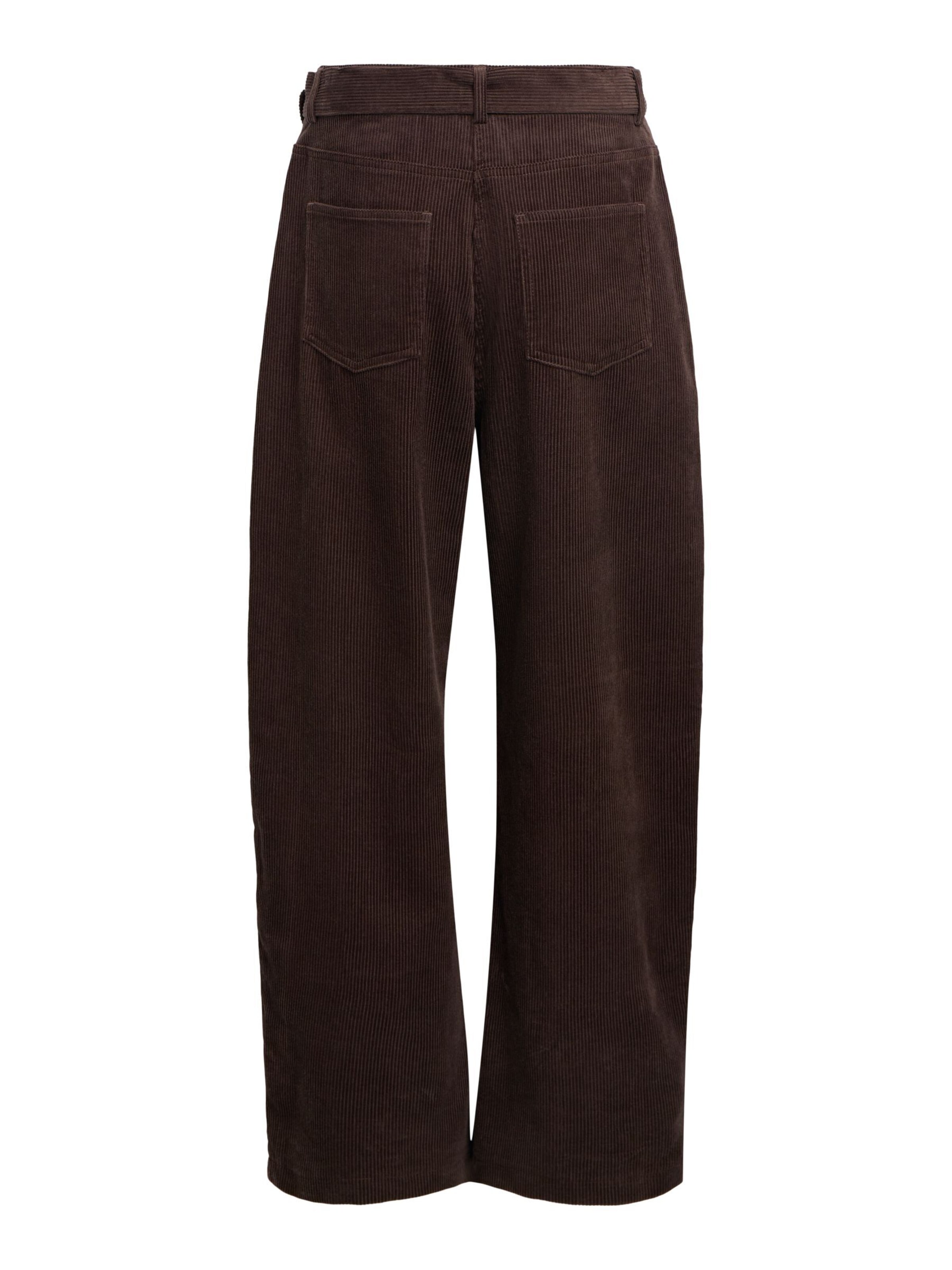 Wide Leg Pantalon 'OBJPella' OBJECT en marron