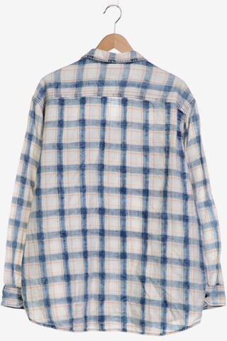 REPLAY Button Up Shirt in XXL in Blue