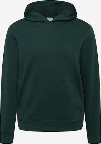 s.Oliver Sweatshirt in Groen: voorkant