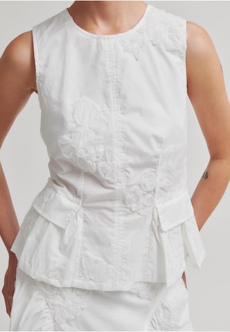 Chemisier 'Ashley' SECOND FEMALE en blanc