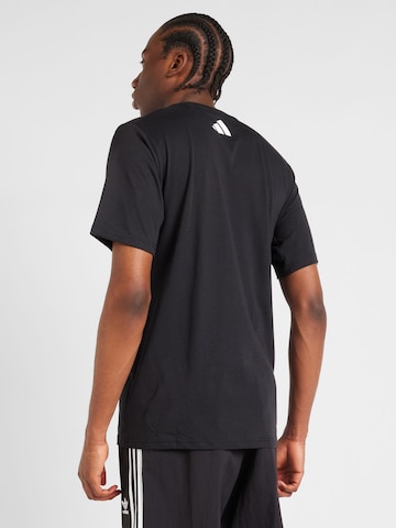 Tricou funcțional 'TR-ESSEA' de la ADIDAS PERFORMANCE pe negru