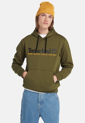 TIMBERLAND - Sweatshirt em verde: frente