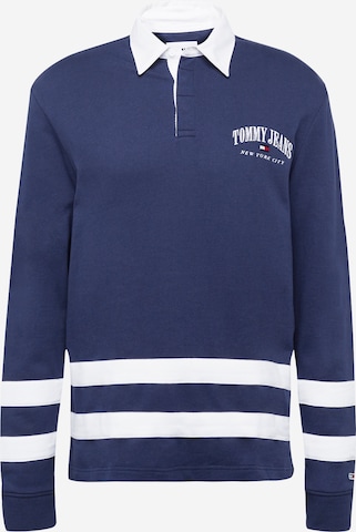 Tommy Jeans Tričko 'Varsity' - Modrá: predná strana