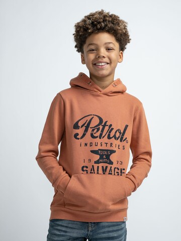 Petrol Industries Sweatshirt in Orange: predná strana