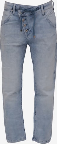 Miracle of Denim Jeans 'Iris' in Blue: front