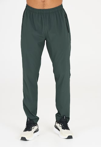 ENDURANCE Regular Sportbroek 'THULE ACTIV' in Groen: voorkant