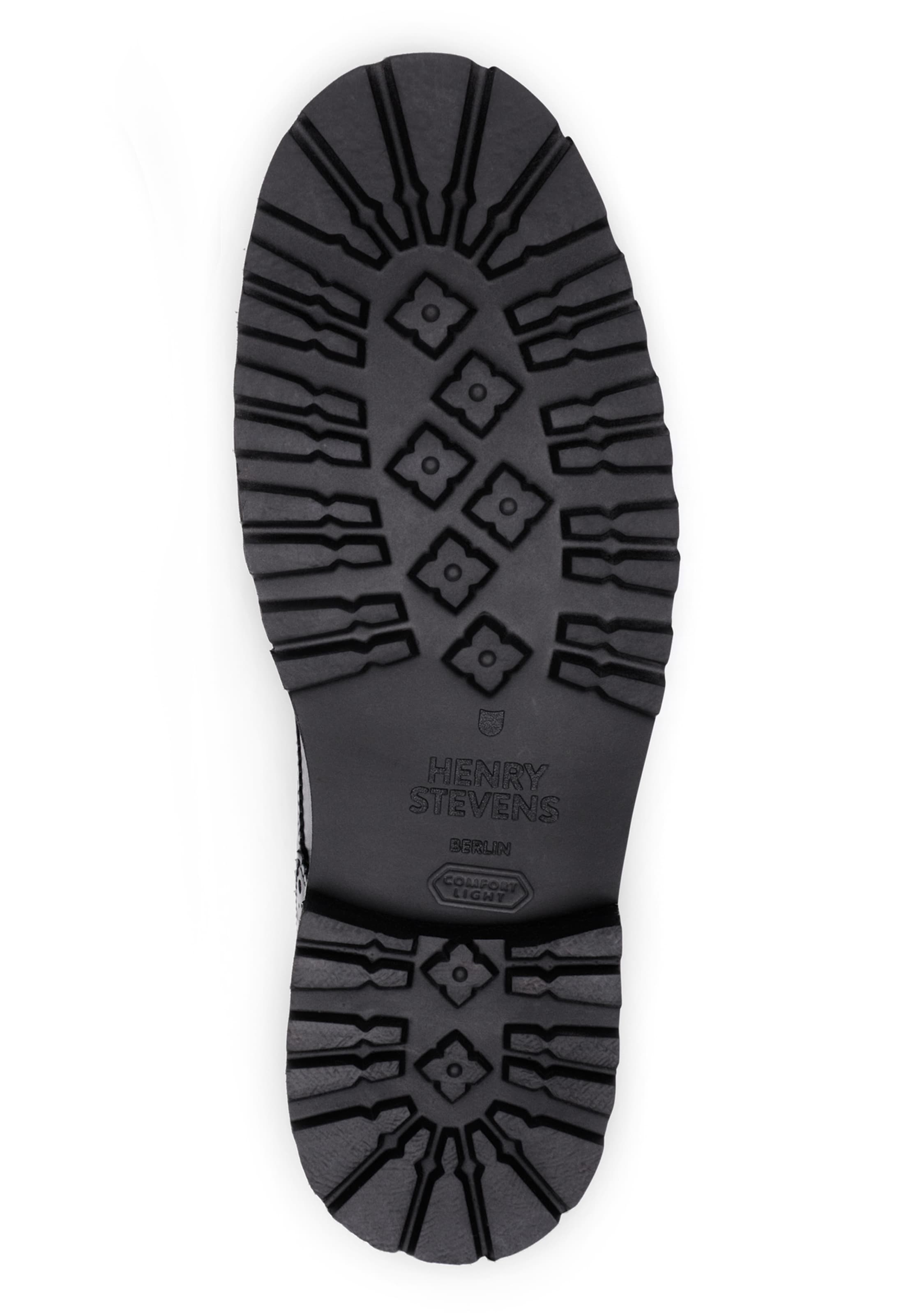 Henry Stevens Lace-up bootie ' Bonnie FBDB5 ' in Black