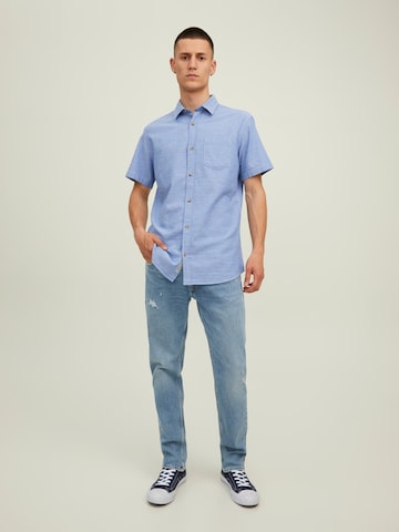 Coupe regular Chemise 'JORAbel' JACK & JONES en bleu