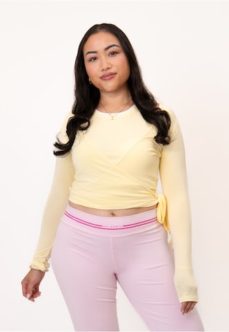 OH APRIL Pullover 'Luca' in Gelb: Vorderseite