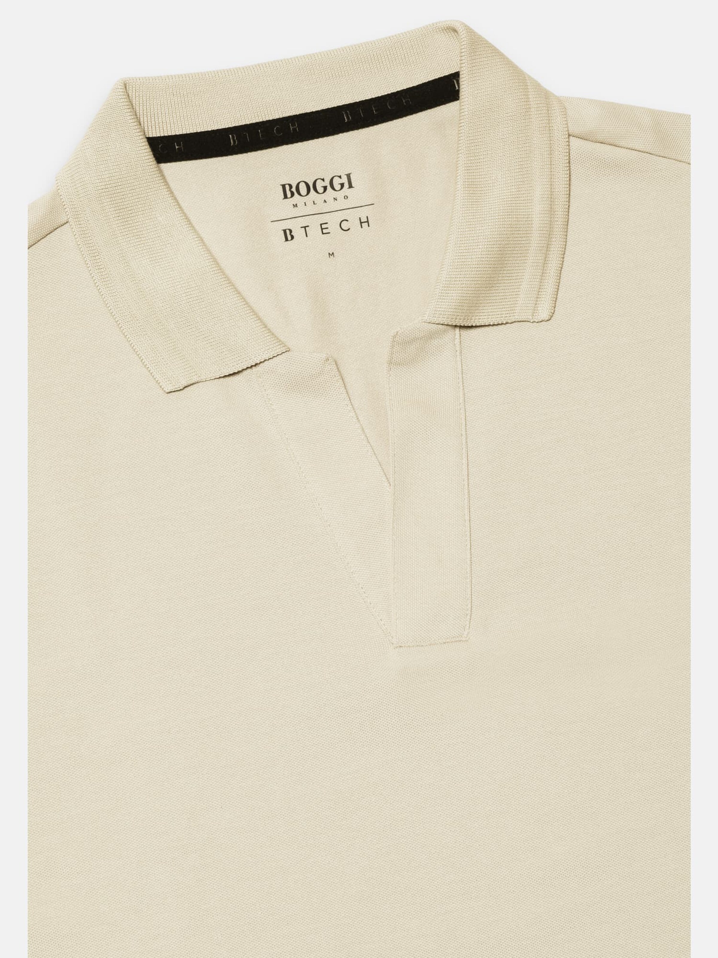 Männer Shirts Boggi Milano T-Shirt in Cappuccino - ZU30828 Männer Shirts Boggi Milano T-Shirt in Cappuccino - ZU30828