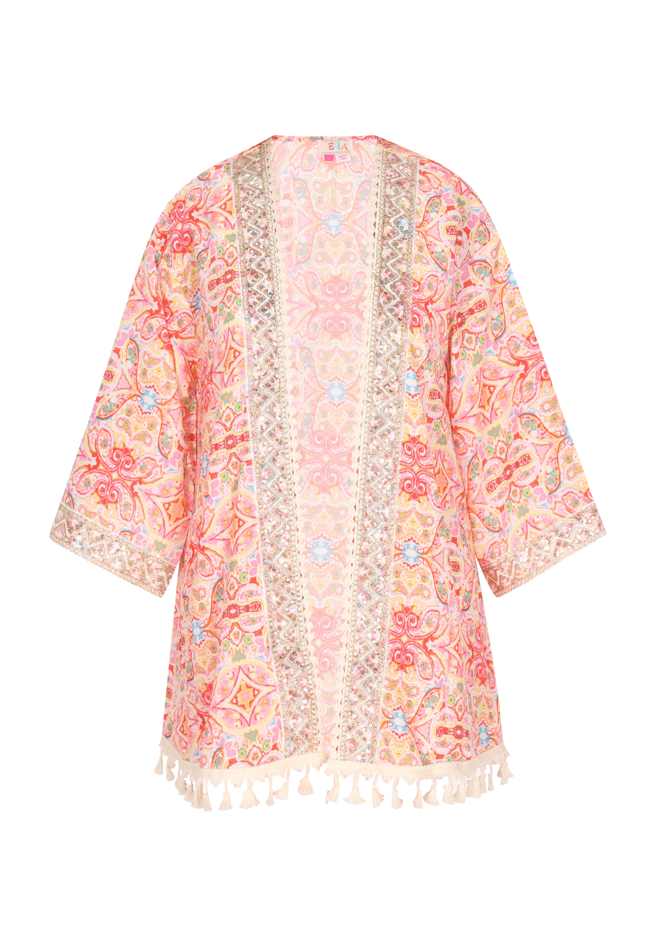 rozā IZIA Kimono: no priekšpuses