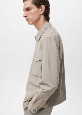 MANGO MAN Between-Season Jacket 'Alicudi3' in Grey