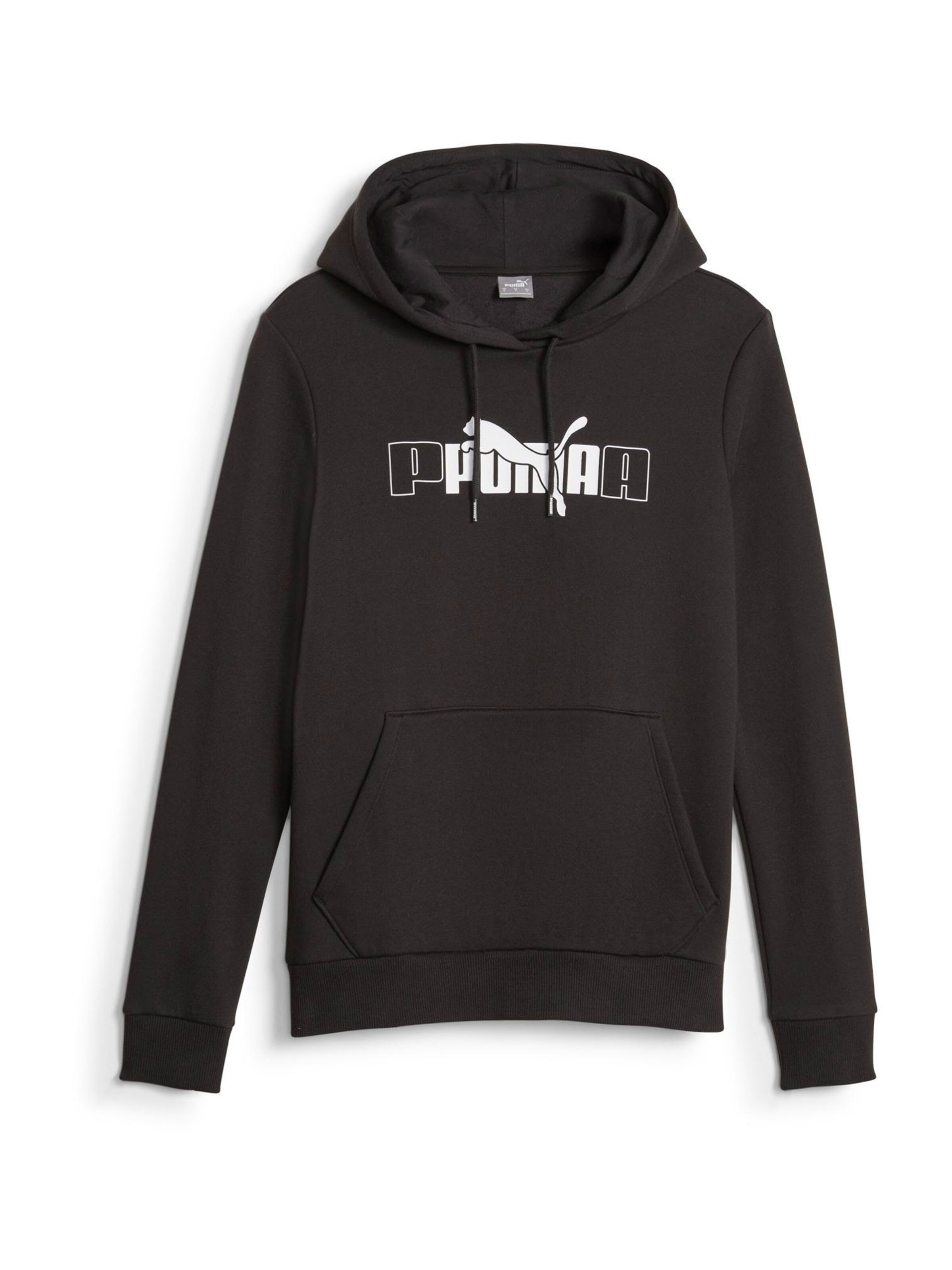 PUMA Sportsweatshirt in Schwarz: Vorderseite