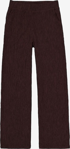 Wide leg Pantaloni de la GARCIA pe maro: față