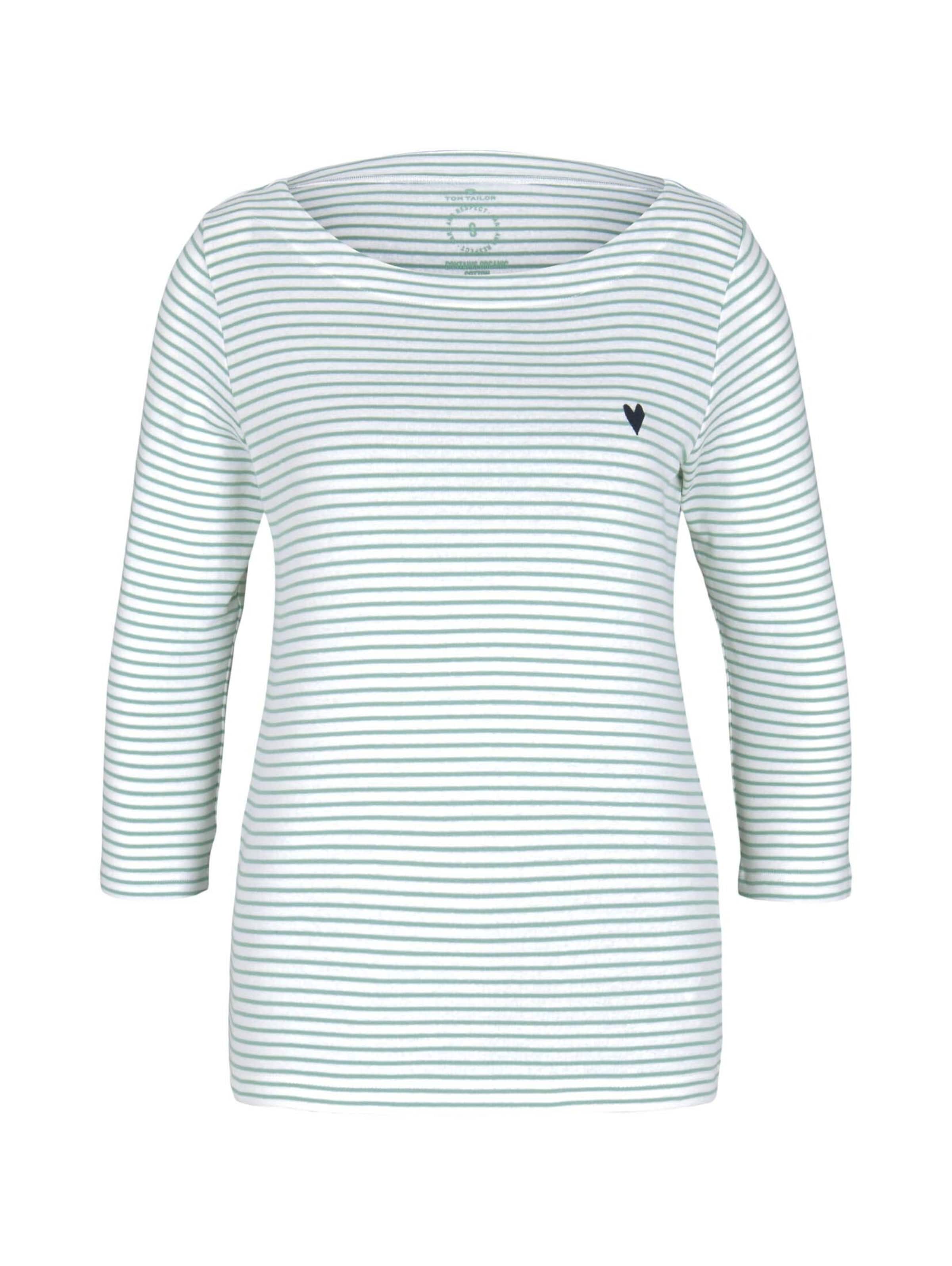 TOM TAILOR Tričko - Zelená: predná strana