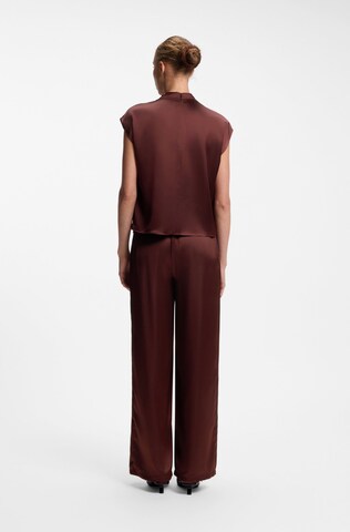 HUGO Bluse in Braun