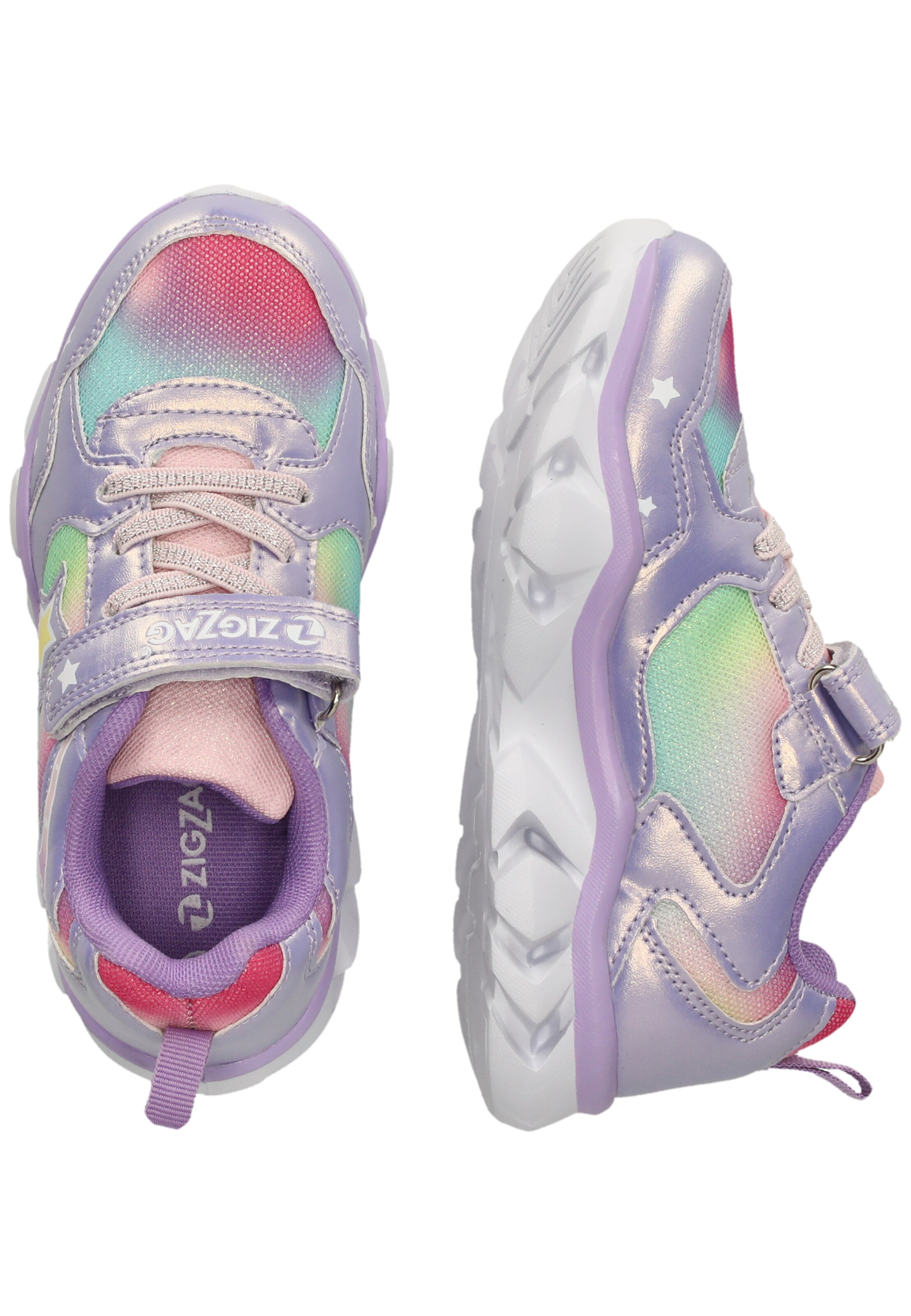 ZigZag Sneaker 'Saserta' in Lila