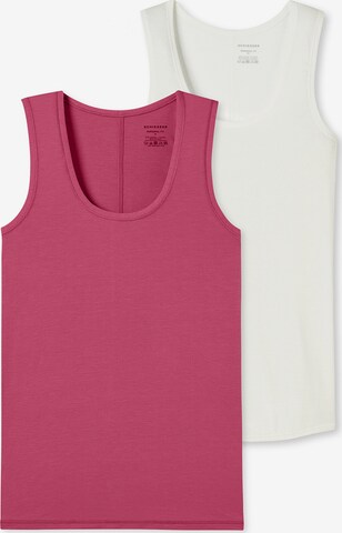 SCHIESSER Undershirt ' Personal Fit ' in Pink: front