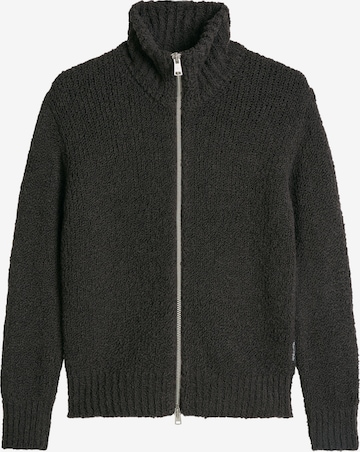 Marc O'Polo Strickjacke in Schwarz: Vorderseite