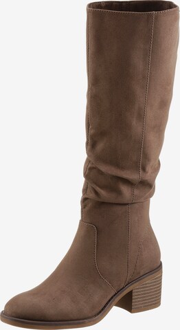 s.Oliver Boots in Brown: front