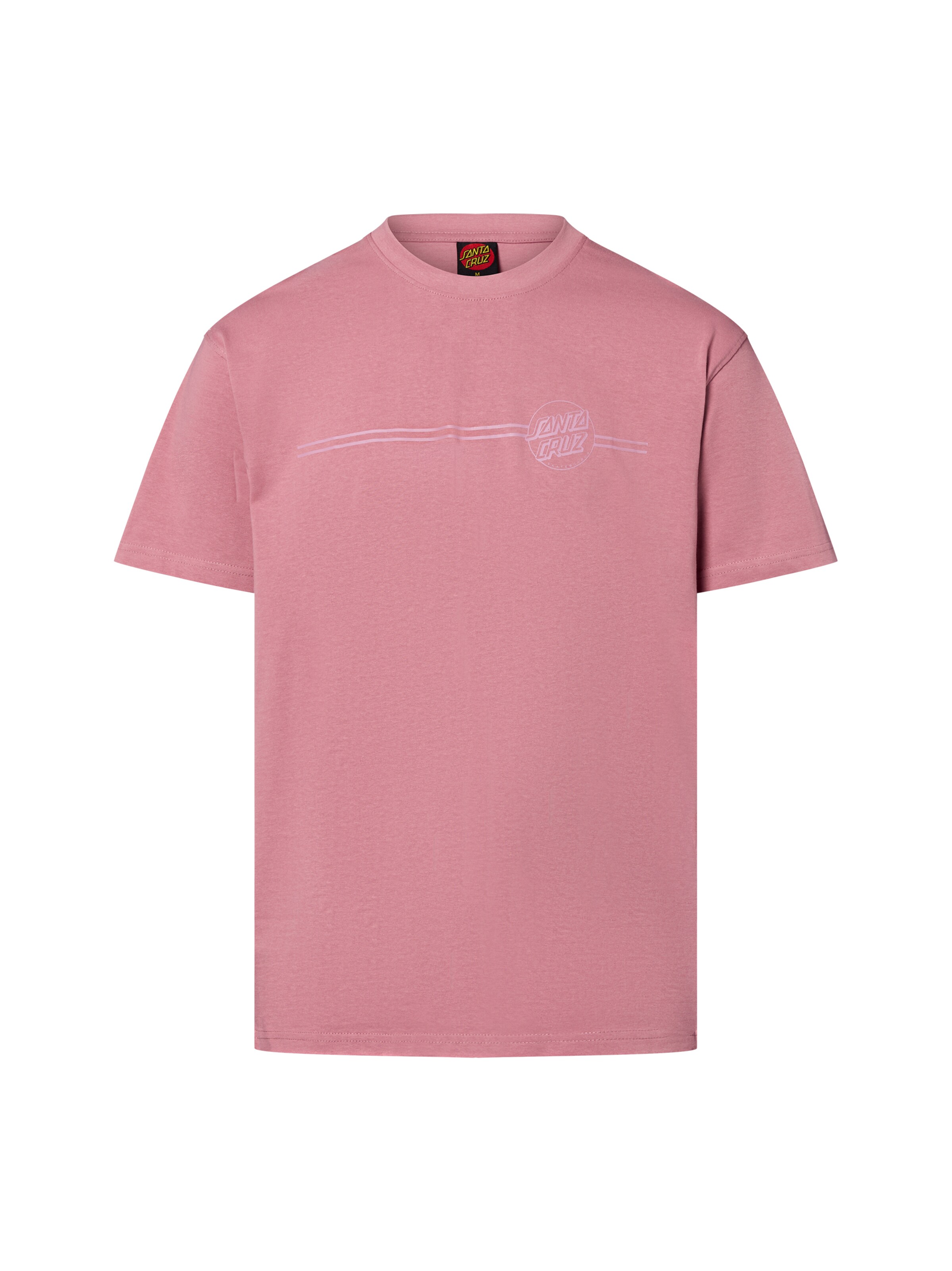 Santa Cruz Shirt in Roze: voorkant
