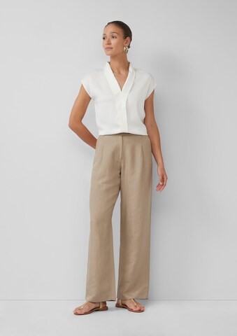 s.Oliver BLACK LABEL Blouse in Beige
